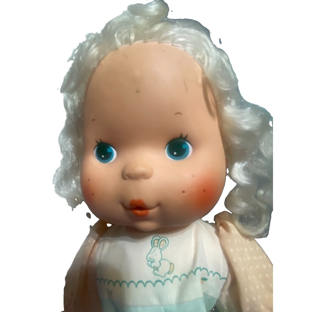 Vintage 1982 Kenner Strawberry Shortcake Friends Apricot Blow Kiss Baby Doll - Picture 6 of 8